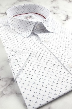 Мужская элегантная деловая рубашка к костюму N904