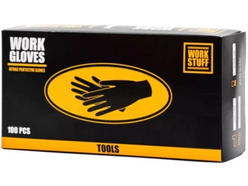 Work Stuff Work Gloves XL 100szt Rękawice Nitrylowe