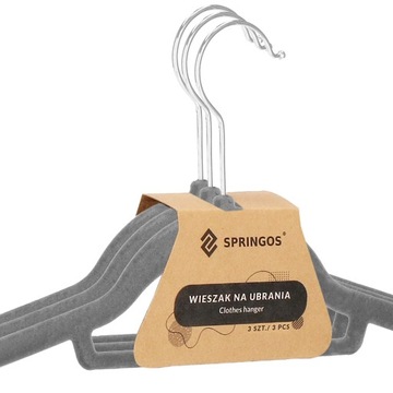 ВЕШАЛКА ДЛЯ ОДЕЖДЫ, ШКАФ, ВЕЛЮРОВЫЕ ВЕШАЛКИ ДЛЯ ОДЕЖДЫ х9, СЕРЫЕ, ДЛЯ ШКАФА