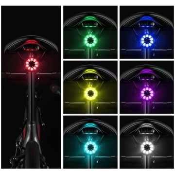 ROCKBROS SAMURAI LED USB ЗАДНЯЯ ВЕЛОСИПЕДНАЯ ФОНАРЬ