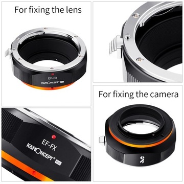 АДАПТЕР CANON EF EOS на FX Fuji X-Pro1 X-E1 PRO