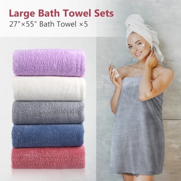 НАБОР ПОЛОТЕНЕЦ ИЗ МИКРОФИБРЫ MISS BAN TOWELS