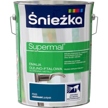 ŚNIEŻKA Supermal Emalia Olejno-ftalowa F525 5 L