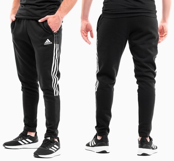 adidas spodnie dresowe męskie dresy sportowe czarne bawełna Tiro 21 r. XL