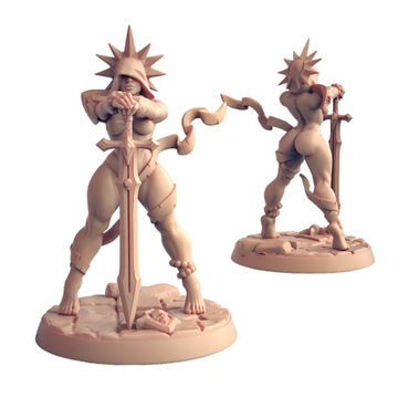 Solaria Pinup Nude RPG DnD D&D Pathfinder
