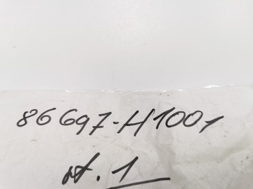 SPONKA DRŽÁKY / CLIP NÁRAZNÍKU ZADNÍ HYUNDAI TERRACAN 2001- 86697 H1001