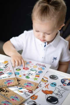 Naplamki naklejki na ubrania błyszczące Flowers