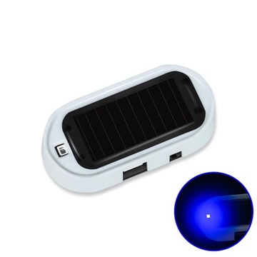 Auto Solar charging Car LED Security System Warning Light Auto Day Night