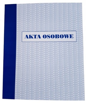 Segregator na akta osobowe do akt osobowych File A4 20 mm ABCDE 2 ringi