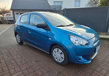 Mitsubishi Space Star Hatchback 5d 1.0 71KM 2015 Mitsubishi Space Star Swiezo sprowadzony Ubezpieczony Zarejestrowany Nowe, zdjęcie 3