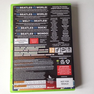 The Beatles Rock Band X360