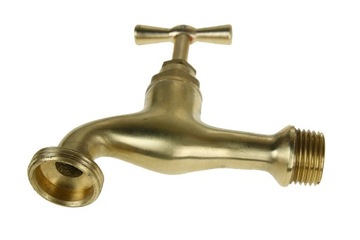 GARDEN FAP полированная латунь 1/2 Наружная резьба 3/4 ЛЕНТА