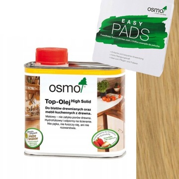 TOP OLEJ do blatów OSMO 3058 BEZBARWNY MATOWY 0,5 L