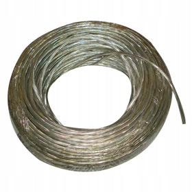 Kabel przewód transparentny 3 x0,75mm2 1m