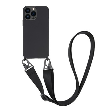 iPhone 13 Pro Etui silikonowe ze smyczą, Vivanco