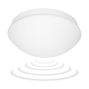 LAMPA SUFITOWA PLAFON LED Z CZUJNIKIEM RUCHU NATYNKOWY REGULACJA MAT 60W