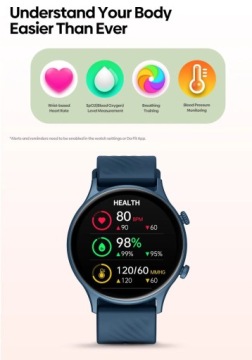 SMARTWATCH ZEBLAZE BTALK 2 LITE — ПЕРСОНАЛЬНЫЙ ТЕЛЕФОННЫЙ ПОМОЩНИК ДЛЯ ФИТНЕСА, ЗДОРОВЬЯ