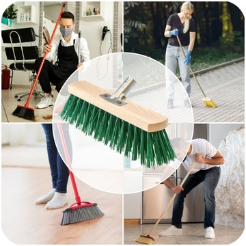 УЛИЧНАЯ МЕТЛА 60 СМ НЕЙЛОНОВАЯ ЩЕТКА ДЛЯ ПОДМЕТАНИЯ