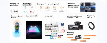 Vantrue N4PRO HDR WIFI APKA GPS KOMENDY 3 KAMERY