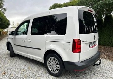 Volkswagen Caddy IV Kombi Maxi 1.4 TSI BlueMotion Technology 125KM 2018 Volkswagen Caddy Benzyna automat DSG serwisowany oplacony. 1.4 Benzyna, zdjęcie 27