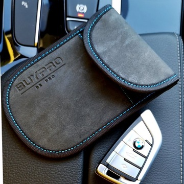 2x ETUI na Klucze Keyless Ochrona Blokada RFID Skóra