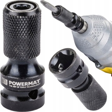 Adapter UDAROWY 1/2 Cala Kwadrat na 1/4