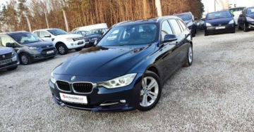 BMW Seria 3 F30-F31-F34 Touring Facelifting 2.0 320i 184KM 2015 BMW Seria 3 F30 F31 2.0i 184kM Sport Led Kamery Blis Headup Navi Skory Meg, zdjęcie 9