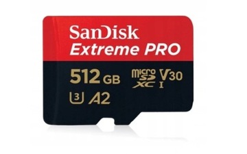 Karta Micro SD SanDisk 512 GB Extreme PRO
