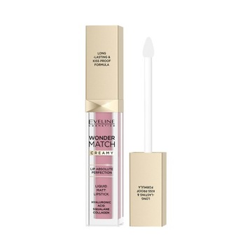 Eveline Cosmetics Wonder Match Matowa pomadka w płynie Nr 01