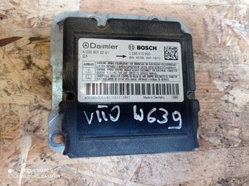 Moduł Sensor AIRBAG Mercedes Vito W639 A0009010201
