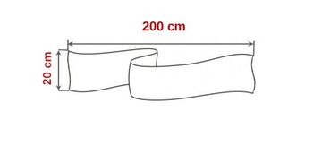 GRUBA WŁÓCZKA Z DOMIESZKĄ WEŁNY Szalik Szal Zimowy Długi 200cm Damski aw01