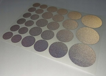 NAKLEJKI ODBLASKOWE NA WÓZEK ROWER ODBLASKI 29 szt