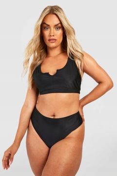 Boohoo NG6 ebw CZARNY KLASYCZNY DÓŁ OD BIKINI 46