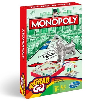 Gra planszowa Hasbro Monopoly Standard Podróżne