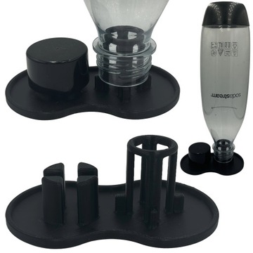 OCIEKACZ NA BUTELKĘ SATURATORA STOJAK SODASTREAM CZARNY