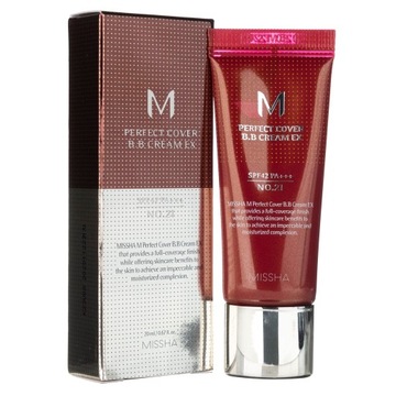 Krem do Twarzy BB Light Beige No 21 Missha 20 ml