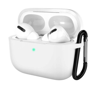 ETUI DO APPLE AIRPODS PRO 2 CASE OCHRONNY Z BRELOKIEM PRZEZROCZYSTY
