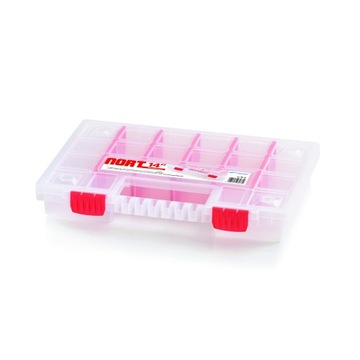 Organizer skrzynka 34,5 x 25 x 5 cm Bezbarwny
