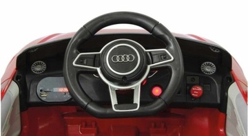 Audi TT RS Roadster Samochód na Akumulator Czerwony