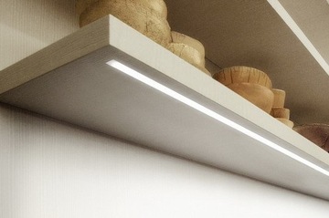 СВЕТОДИОДНЫЙ ПРОФИЛЬ ДЛЯ ГИПСОВЫХ ПЛИТ Алюминий Анодированный Ширина 20мм 1м