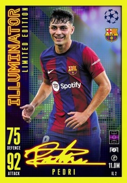 2 футбольные карточки Mini Tin of Match Attax Extra 2024 для альбома Topps