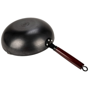 PATELNIA WOK STAL WĘGLOWA GŁĘBOKA INDUKCJA DUŻA