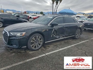 Audi A8 D5 Sedan Facelifting 3.0 55 TFSI 340KM 2023 Audi A8 2023r., L, 3L, od ubezpieczalni 3.0 Benzyna 340KM
