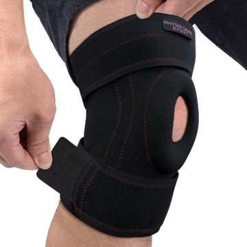 ORTEZA KOLANA STABILIZATOR OPASKA WSPARCIE RZEPKI ROZMIAR UNIWERSALNY