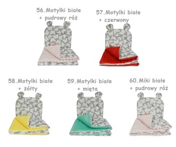 Одеяло Minky 100х135 + подушка Мишка Тедди для дошкольника
