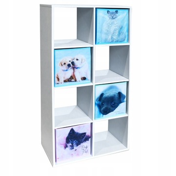 МОДУЛЬНАЯ ПОЛКА НАПОЛЬНАЯ ОФИСНОГО ОТДЕЛЕНИЯ 4x2