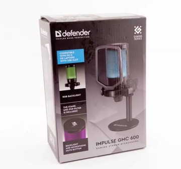 DEFENDER PRZEWODOWY DEFENDER IMPULSE GMC 600 ZE STATYWEM STREAM