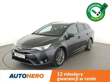 Toyota Avensis III Wagon Facelifting 2015 1.8 Valvematic 147KM 2016 Toyota Avensis niski przebieg skóra navi grzane
