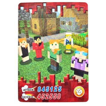 КОЛЛЕКЦИОННЫЕ КАРТЫ MINECRAFT MEGA BOX 288 КАРТ