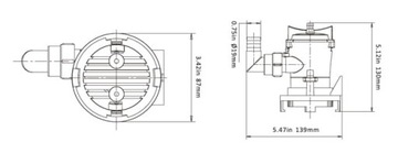 НАСОС Трюмной ВОДЫ SEAFLO 12В 50 Л/МИН 800 ГЛ/Ч